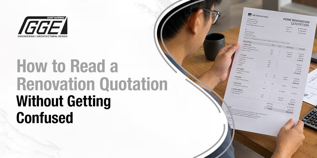 How to Read a Renovation Quotation Without Getting Confused